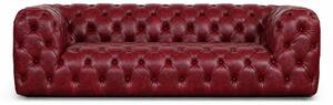 Divano Nemo Chesterfield in Pelle Primo Fiore Premium - Design Iconico