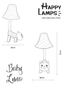 Happy Lamps - Lampada da tavolo LED per bambini BABY LUNA LED/5,4W/230V gatta