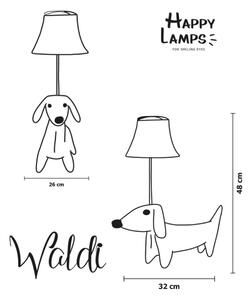 Happy Lamps - Lampada da tavolo LED per bambini WALDI LED/5,4W/230V bassotto