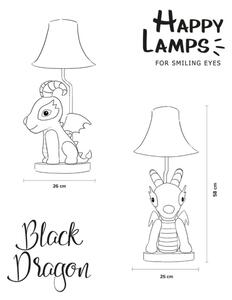 Happy Lamps - Lampada da tavolo LED per bambini DRAGON LED/5,4W/230V drago