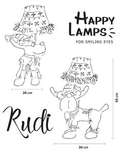 Happy Lamps - Lampada da tavolo LED per bambini RUDI LED/5,4W/230V renna