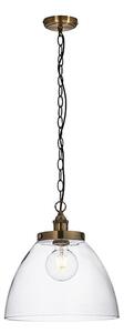 Endon 102926 - Lampadario a sospensione con catena HANSEN 1xE27/10W/230V ottone