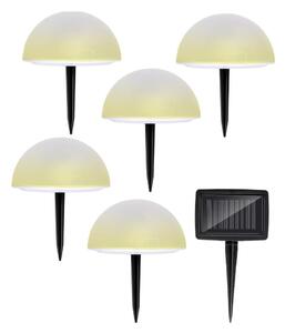 Grundig - SET 5x LED RGBW Lampada solare LED/3,2V IP44