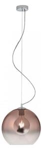 Redo 01-2076 - Lampadario a sospensione con filo BOWL 1xE27/42W/230V diametro 30 cm rame