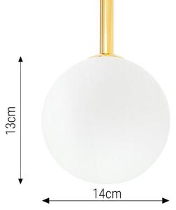 Lampadario a sospensione con filo 6xE27/35W/230V oro