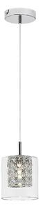 Rabalux 3114 - Lampadario di cristallo su corda DUCHESS 1xG9/40W/230V