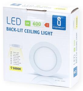 Aigostar - LED Plafoniera LED/6W/230V diametro 12,3 cm 3000K bianco