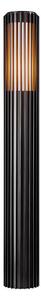 Nordlux - Lampada da esterno ALUDRA 1xE27/15W/230V IP44 nero 95,4 cm