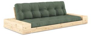 Divano letto verde 244 cm Base - Karup Design
