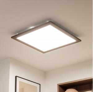 Brilagi - Plafoniera LED SLIMFRAME WOOD LED/58W/230V 64x64 cm marrone scuro