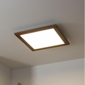 Brilagi -Plafoniera LED SLIMFRAME WOOD LED/36W/230V 49,5x49,5 cm marrone scuro