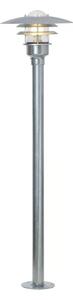 Nordlux - Lampada da esterno LONSTRUP 1xE27/60W/230V IP44 cromo opaco 116 cm