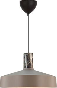 Nordlux - Lampadario a sospensione con filo ELVAS 1xE27/60W/230V diametro 37,5 cm marrone