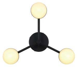 Nordlux - Lampadario a plafone CONTINA 3xG9/5W/230V nero