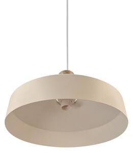 Nordlux - Lampadario a sospensione con filo ELVAS 1xE27/60W/230V diametro 37,5 cm beige
