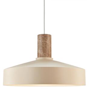 Nordlux - Lampadario a sospensione con filo ELVAS 1xE27/60W/230V diametro 37,5 cm beige