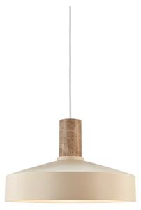 Nordlux - Lampadario a sospensione con filo ELVAS 1xE27/60W/230V diametro 37,5 cm beige