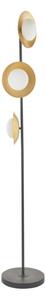 Endon 92039 - Lampada con piedistallo RUFFLE 3xG9/3W/230V nero/oro