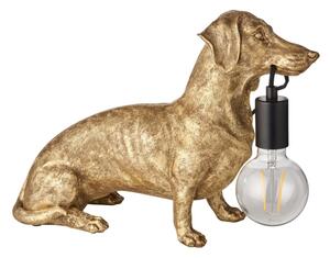 Endon 101187 - Lampada da tavolo DACHSHUND 1xE27/10W/230V oro
