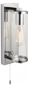 Endon 94074-Applique da bagno TAYLOR 1xE27/10W/230V IP44 cromo lucido