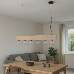 ONLI - Lampadario a sospensione con filo ARGO 6xE27/22W/230V beige