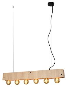 ONLI - Lampadario a sospensione con filo ARGO 6xE27/22W/230V beige