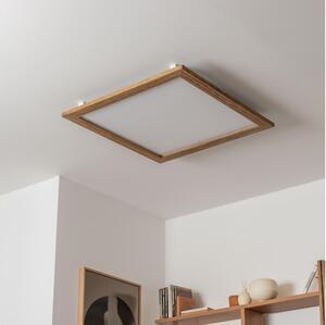 Eglo - Pannello a plafone LED SALOBRENA-RW WOOD LED/34W/230V 2700/4000K marrone