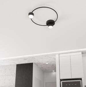 Plafoniera LUCIO 2xGX53/12W/230V nero
