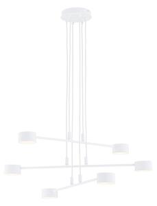 Lampadario a sospensione con filo MODUS 6xGX53/10W/230V bianco