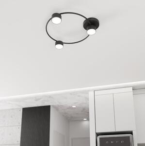 Plafoniera LUCIO 3xGX53/12W/230V nero