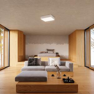 Plafoniera Quadrata da Soffitto in PVC 2xE27 HORUS 35 White da interno