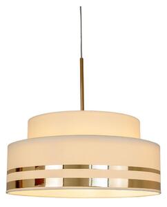 Lampadario a sospensione con filo TAMI 1xE27/60W/230V beige/oro