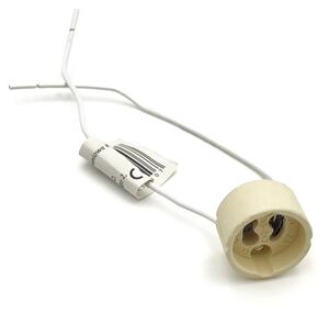 Faretto per controsoffitto TOBBY 1xGU10/20W/230V 11,5x11,5 cm rovere/nero