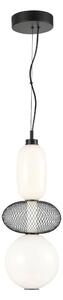 Lampadario LED a sospensione con filo ARAME LED/23W/230V diametro 22 cm nero