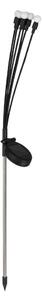 Lampada LED solare MULTI LED/0,06W/1,2V 150 mAh IP44 nero