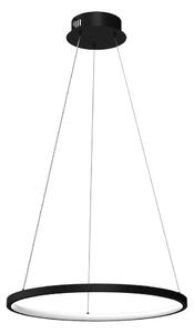 Lampadario LED a sospensione con filo HOOP LED/27W/230V diametro 50 cm 4000K nero