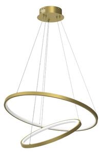 Lampadario LED a sospensione con filo HOOP LED/51W/230V diametro 60 cm 4000K oro