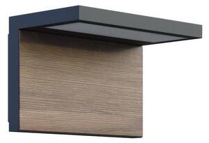 Applique a LED da esterno NATURA LED/12W/230V 4000K IP65 marrone/antracite