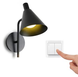 Brilagi - Applique a LED LUCERA LED/3W/230V nero