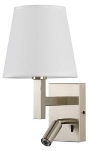 Brilagi - Applique a LED DEYA 1xE14/40W/230V + LED/3W bianco/cromo opaco