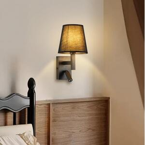Brilagi - Applique a LED DEYA 1xE14/40W/230V + LED/3W nero