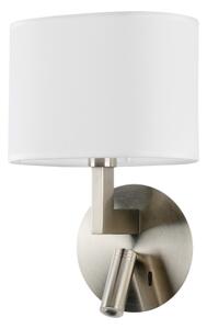 Brilagi - Applique a LED DAYA 1xE14/40W/230V + LED/3W bianco/cromo opaco
