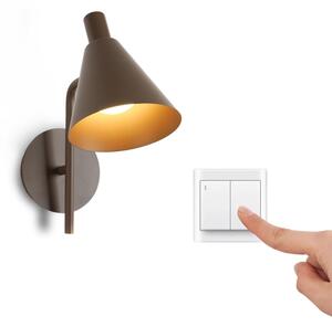 Brilagi - Applique a LED LUCERA LED/3W/230V marrone
