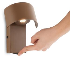 Brilagi - Applique a LED VASTO LED/3W/230V marrone