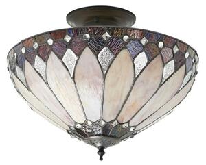 Endon 63978 - Lampadario a plafone Tiffany BROOKLYN 3xE27/60W/230V diam. 40 cm