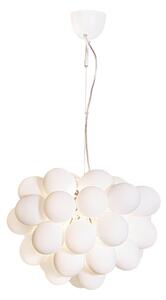 ByRydens 4200440-5002 - Lampadario a sospensione con filo GROSS 8xG9/4W/230V bianco