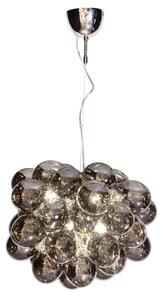 ByRydens 4200440-4505 - Lampadario a sospensione con filo GROSS 8xG9/4W/230V fumé/nero