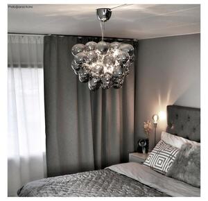 ByRydens 4200440-4505 - Lampadario a sospensione con filo GROSS 8xG9/4W/230V fumé/nero