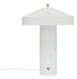 OYOY Living Design Lampada da tavolo Hatto, Bianco / Opale, Soggiorno / Sala da pranzo, Metallo, Scandinavo, Lampada da tavolo