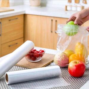 Set 3 Rotoli Sacchetti Freezer 22x32 cm 1080 Sacchetti per Alimenti in Plastica Trasparente
